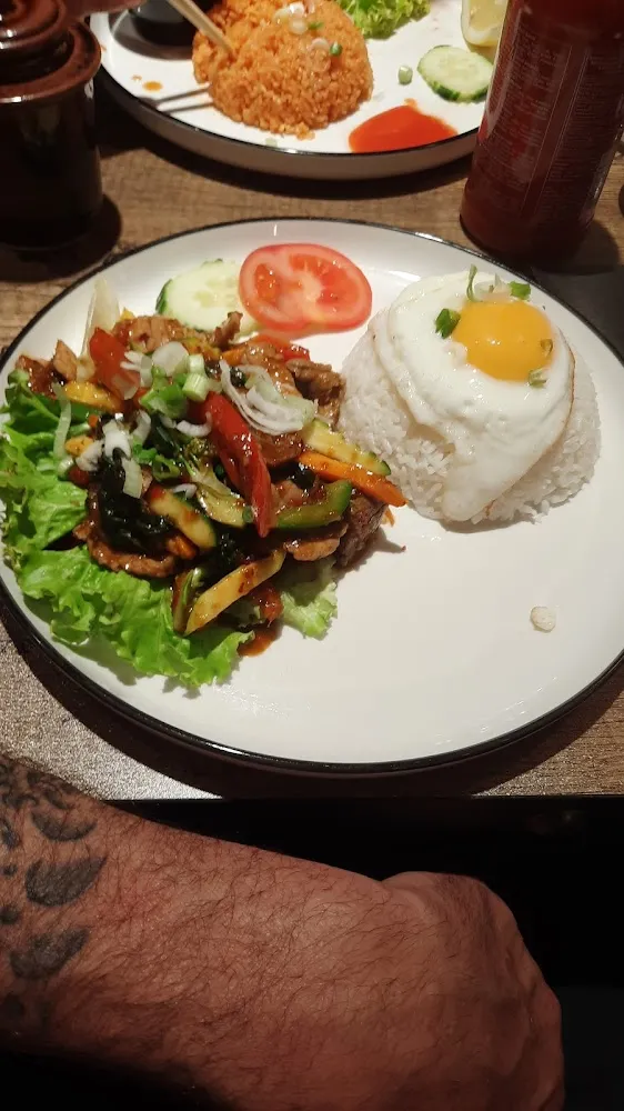 Riz Thai Au Bœuf